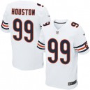 Men Nike Chicago Bears &99 Lamarr Houston Elite White NFL Jersey