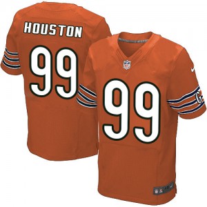 Hommes Nike Chicago Bears # 99 Lamarr Houston élite Orange alternent NFL Maillot Magasin