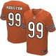 Men Nike Chicago Bears &99 Lamarr Houston Elite Orange Alternate NFL Jersey