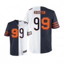 Men Nike Chicago Bears &99 Lamarr Houston Elite Road/1940s Two Tone NFL Jersey