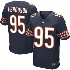 Hommes Nike Chicago Bears # Ego 95 Ferguson élite bleu marine équipe NFL Maillot Magasin de couleur Hommes Nike Chicago Bears # Ego 95 Ferguson élite bleu marine équipe NFL Maillot Magasin de couleur