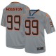 Men Nike Chicago Bears &99 Lamarr Houston Elite Lights Out Grey NFL Jersey