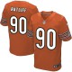 Men Nike Chicago Bears &90 Jay Ratliff Elite Orange Alternate NFL Jersey