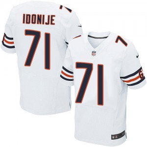 Hommes Nike Chicago Bears # 71 Israël imene Élite blanc NFL Maillot Magasin