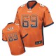 Men Nike Chicago Bears &69 Jared Allen Elite Orange Drift Fashion NFL Jersey
