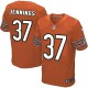 Men Nike Chicago Bears &37 M.D. Jennings Elite Orange Alternate NFL Jersey