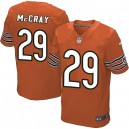 Men Nike Chicago Bears &29 Danny McCray Elite Orange Alternate NFL Jersey