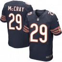 Men Nike Chicago Bears &29 Danny McCray Elite Navy Blue Team Color NFL Jersey
