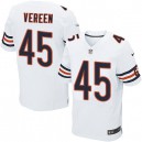 Men Nike Chicago Bears &45 Brock Vereen Elite White NFL Jersey