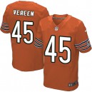 Men Nike Chicago Bears &45 Brock Vereen Elite Orange Alternate NFL Jersey
