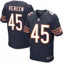 Men Nike Chicago Bears &45 Brock Vereen Elite Navy Blue Team Color NFL Jersey
