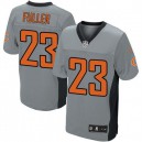 Men Nike Chicago Bears &23 Kyle Fuller Elite Grey Shadow NFL Jersey