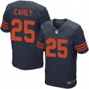 Men Nike Chicago Bears &25 Ka'Deem Carey Elite Navy Blue 1940s Throwback Alternate NFL Jersey