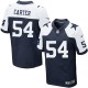 Men Nike Dallas Cowboys &54 Bruce Carter Elite Navy Blue Throwback Alternate NFL Jersey