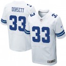 Men Nike Dallas Cowboys &33 Tony Dorsett Elite White NFL Jersey
