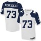 Hommes Nike Dallas Cowboys # 73 Mackenzy Bernadeau élite blanche Throwback alternent NFL Maillot Magasin