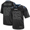 Men Nike Dallas Cowboys &82 Jason Witten Elite Lights Out Black NFL Jersey