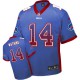 Men Nike Buffalo Bills &14 Sammy Watkins Elite Royal Blue Drift Fashion NFL Jersey