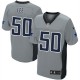 Men Nike Dallas Cowboys &50 Sean Lee Elite Grey Shadow NFL Jersey