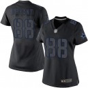 Women Nike Dallas Cowboys &88 Dez Bryant Elite Black Impact NFL Jersey