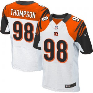 Hommes Nike Cincinnati Bengals # 98 Brandon Thompson Élite blanc NFL Maillot Magasin