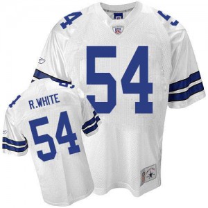 Reebok Dallas Cowboys # 54 Replica Randy Blanc Blanc légende Throwback NFL Maillot Magasin