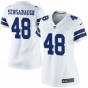 Women Nike Dallas Cowboys &48 Daryl Johnston Elite White NFL Jersey