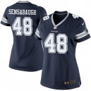 Women Nike Dallas Cowboys &48 Daryl Johnston Elite Navy Blue Team Color NFL Jersey