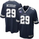 Youth Nike Dallas Cowboys &29 DeMarco Murray Elite Navy Blue Team Color C Patch NFL Jersey