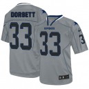 Men Nike Dallas Cowboys &33 Tony Dorsett Elite Lights Out Grey NFL Jersey