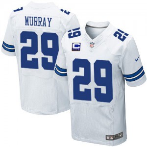 Hommes Nike Dallas Cowboys # 29 DeMarco Murray élite blanc C Patch NFL Maillot Magasin