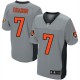 Men Nike Cincinnati Bengals &7 Boomer Esiason Elite Grey Shadow NFL Jersey