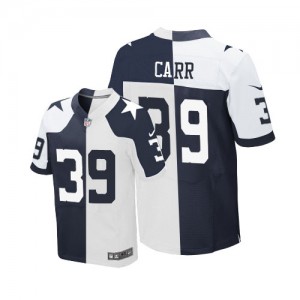 Hommes Nike Dallas Cowboys # 39 Brandon Carr Élite Throwback/Throwback deux tonnes NFL Maillot Magasin Hommes Nike Dallas Cowboys # 39 Brandon Carr Élite Throwback/Throwback deux tonnes NFL Maillot Magasin