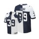 Men Nike Dallas Cowboys &39 Brandon Carr Elite Throwback/Throwback Two Tone NFL Jersey
