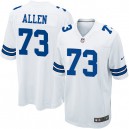 Youth Nike Dallas Cowboys &73 Larry Allen Elite White NFL Jersey