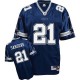 Reebok Dallas Cowboys &21 Deion Sanders Blue Team Color Replica Throwback NFL Jersey