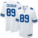 Youth Nike Dallas Cowboys &89 Gavin Escobar Elite White NFL Jersey