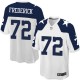 Youth Nike Dallas Cowboys &72 Travis Frederick Elite White Throwback Alternate NFL Jersey