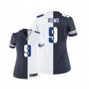 Women Nike Dallas Cowboys &9 Tony Romo Elite Team/Road Two Tone NFL Jersey