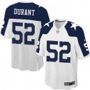 Youth Nike Dallas Cowboys &52 Justin Durant Elite White Throwback Alternate NFL Jersey