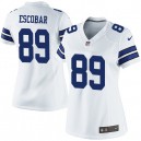 Women Nike Dallas Cowboys &89 Gavin Escobar Elite White NFL Jersey