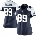 Women Nike Dallas Cowboys &89 Gavin Escobar Elite Navy Blue Throwback Alternate NFL Jersey