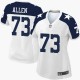 Women Nike Dallas Cowboys &73 Larry Allen Elite White Throwback Alternate NFL Jersey
