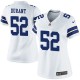 Women Nike Dallas Cowboys &52 Justin Durant Elite White NFL Jersey