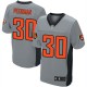 Hommes Nike Cincinnati Bengals # 30 Cedric Peerman élite gris ombre NFL Maillot Magasin