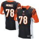 Hommes Nike Cincinnati Bengals # 78 Anthony Munoz Élite Noir couleur NFL maillot de Team