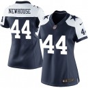 Women Nike Dallas Cowboys &44 Robert Newhouse Elite Navy Blue Throwback Alternate NFL Jersey