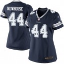 Women Nike Dallas Cowboys &44 Robert Newhouse Elite Navy Blue Team Color NFL Jersey