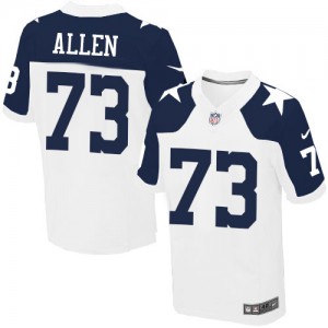 Hommes Nike Dallas Cowboys # 73 Larry Allen élite blanche Throwback alternent NFL Maillot Magasin Hommes Nike Dallas Cowboys # 73 Larry Allen élite blanche Throwback alternent NFL Maillot Magasin