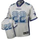 Youth Nike Dallas Cowboys &22 Emmitt Smith Elite Grey Drift Fashion NFL Jersey